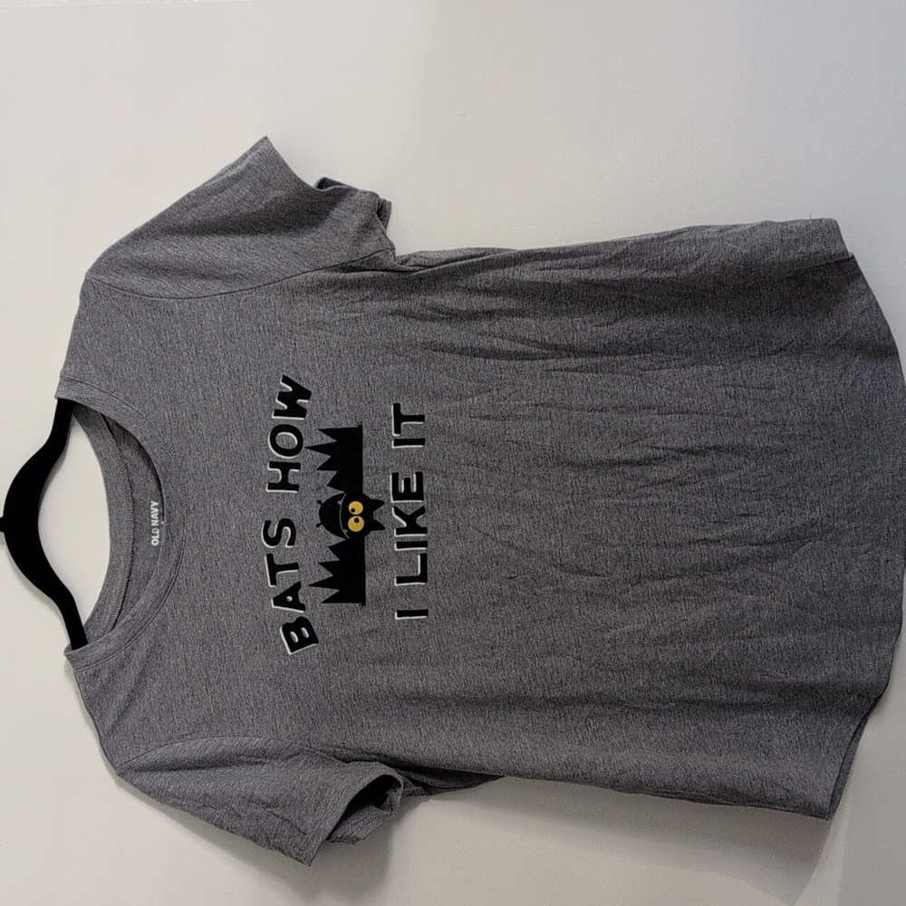 OLD‎ NAVY Halloween Bats How I Like It Graphic Tee Women's size M